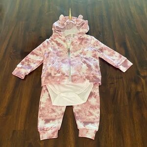 Nannette Unicorn Baby Girl Set